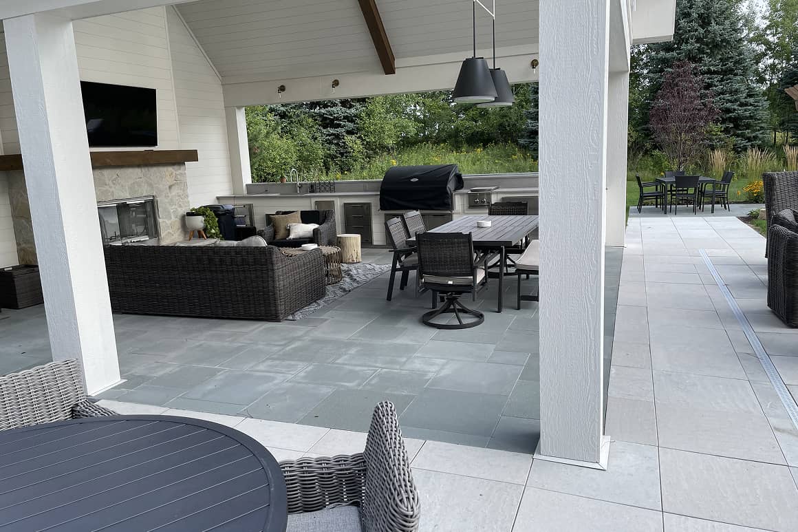 Paver and Stone Patios 92