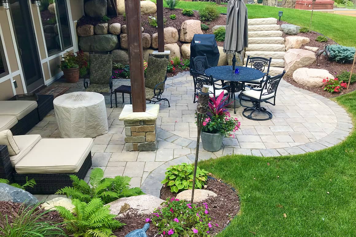 Paver and Stone Patios 89