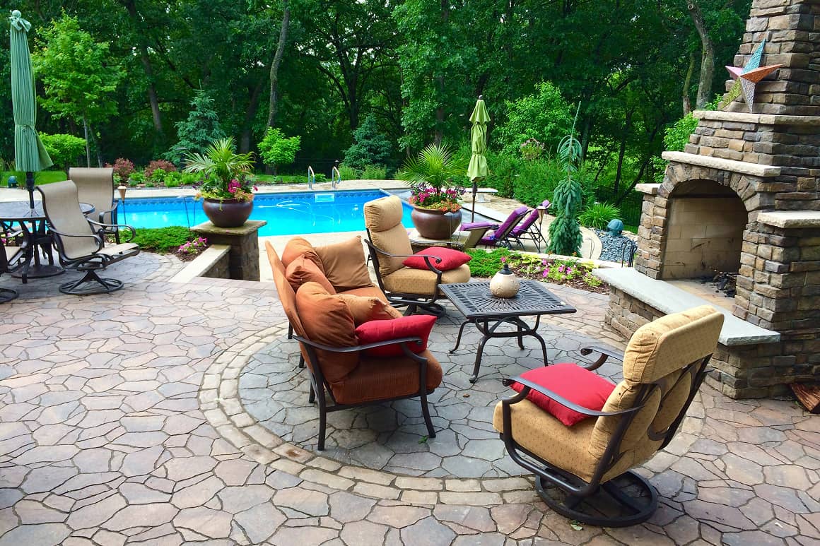 Paver and Stone Patios 128