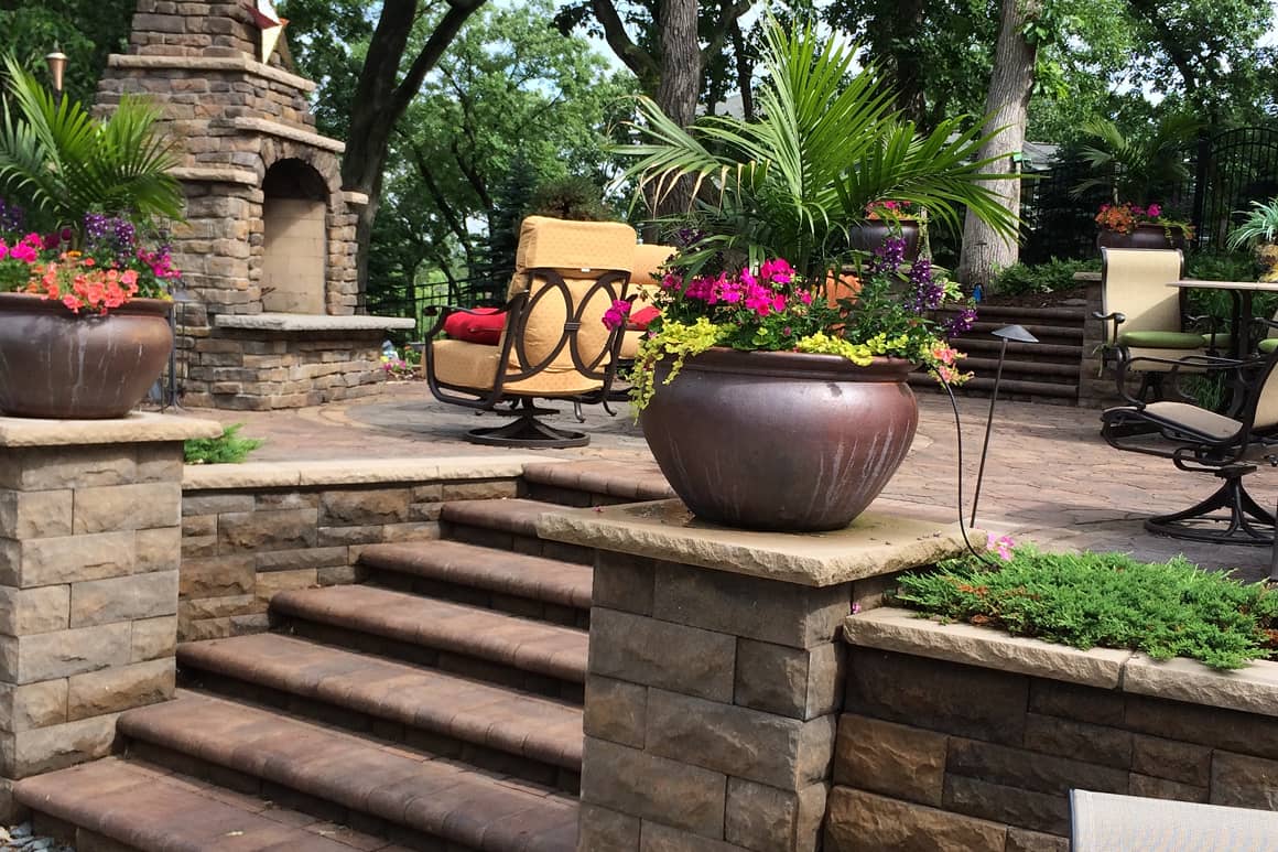 Paver and Stone Patios 136
