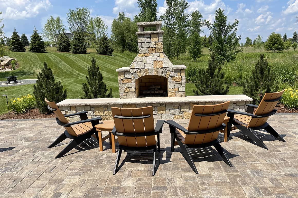 Paver and Stone Patios 122