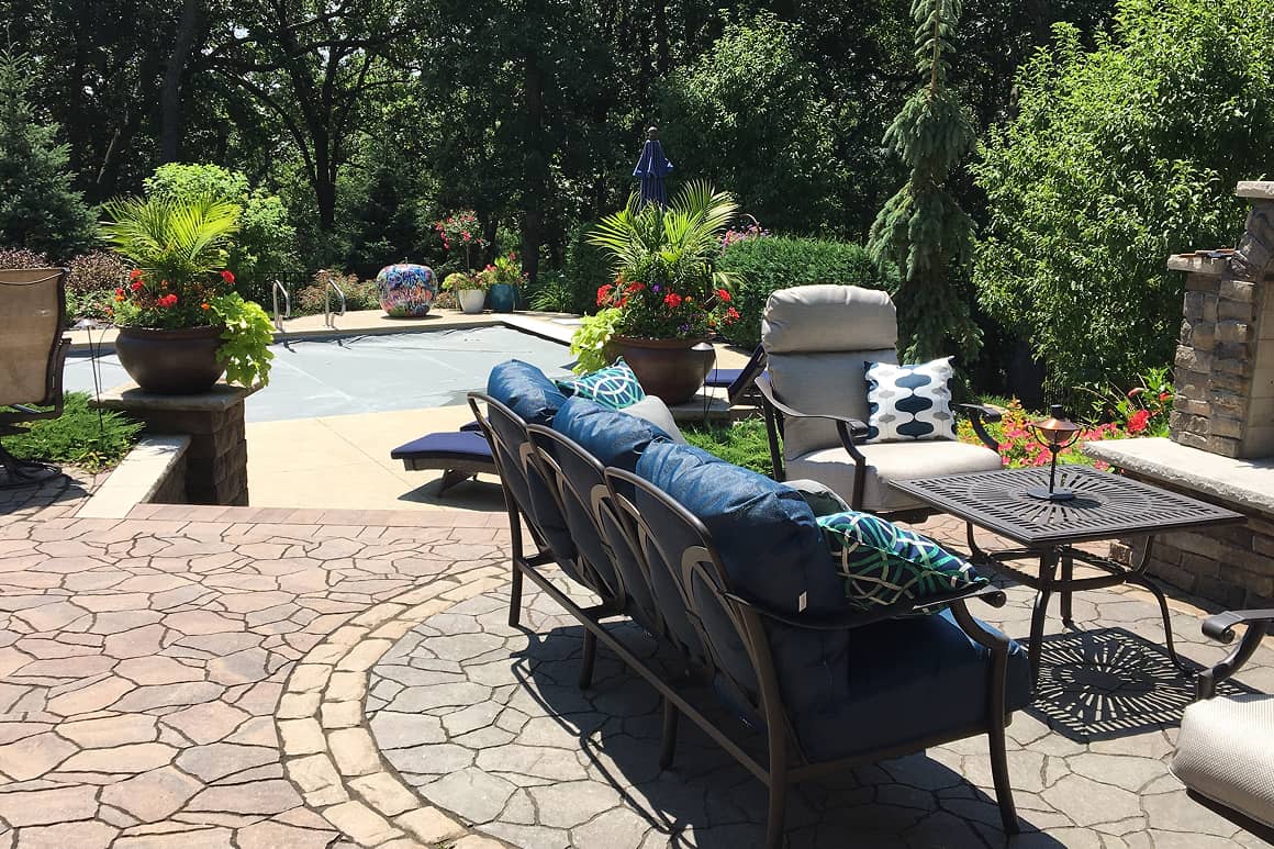 Paver and Stone Patios 138